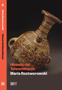 HISTORIA DEL TAHUANTINSUYU. OBRAS COMPLETAS 8